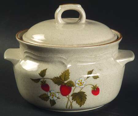 La Fraise Individual Casserole & Lid