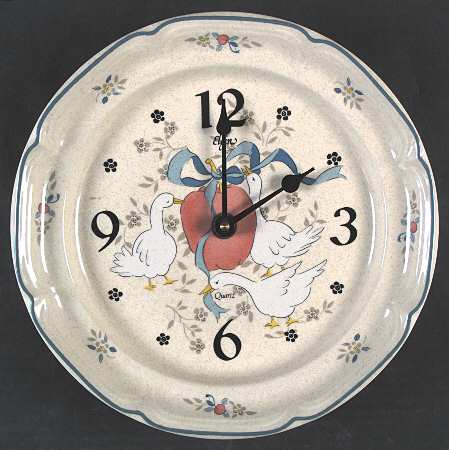Marmalade Clock Plate
