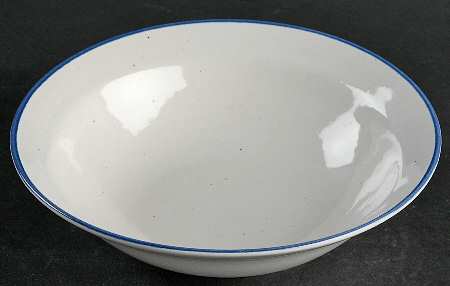 Midnight Flower Coupe Cereal Bowl