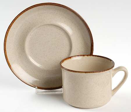 Milkyway Flat Cup & Saucer Set by International