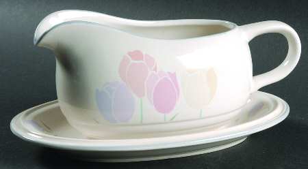 Spring Up Gravy Boat & Underplate
