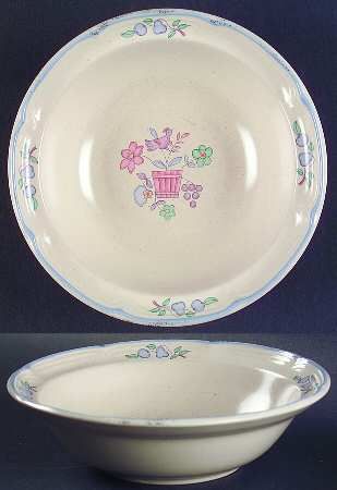 Welcome Home Rim Cereal Bowl