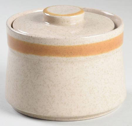 Woodwind Sugar Bowl & Lid by International