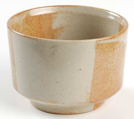 White Top Footed Bouillon Cup