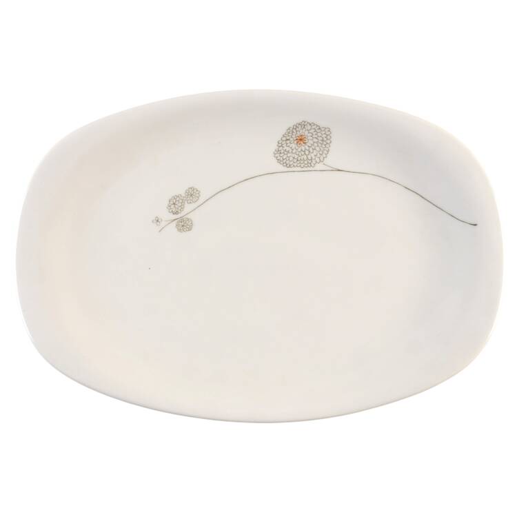 Pompon 11" Oval Serving Platter