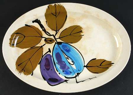 Forbidden Fruit (Jamaica) 13" Oval Serving Platter