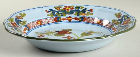 Garofano Imola Large Rim Soup Bowl