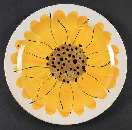 Sunflower Salad Plate