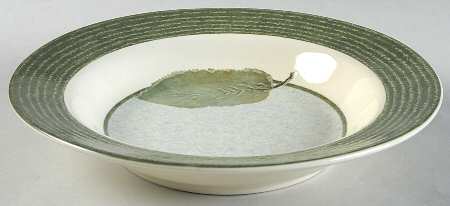 Natures Notebook Large Rim Soup Bowl