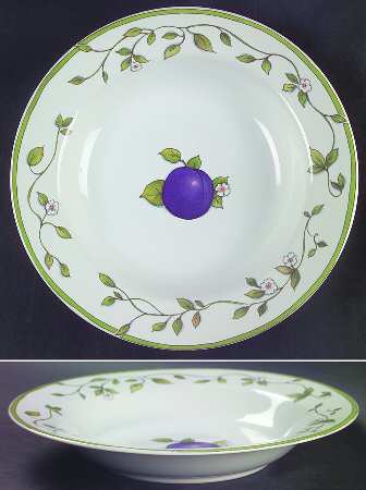 Annies Orchard Large Rim Soup Bowl