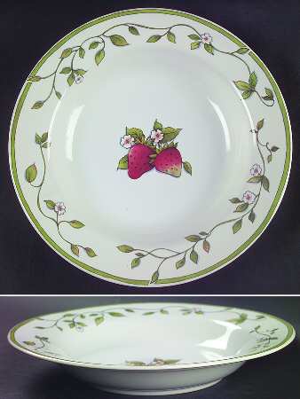 Annies Orchard Large Rim Soup Bowl