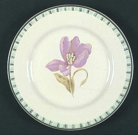 Tulips Salad Plate