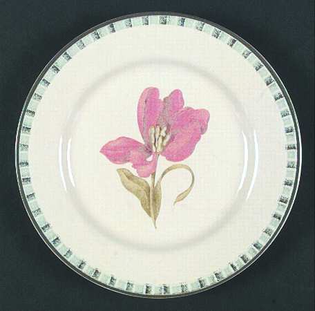 Tulips Salad Plate