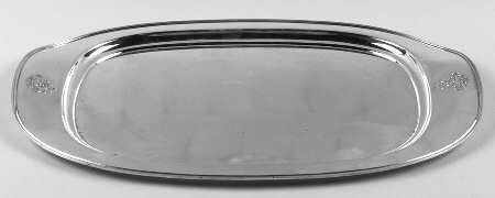 Princess-Lady Doris (Silverplate, Hollowware) Medium Plated Meat Platter No Well