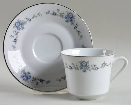 Brighton Footed Cup & Saucer Set