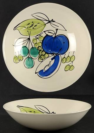 Salad Days 8" Round Vegetable Bowl