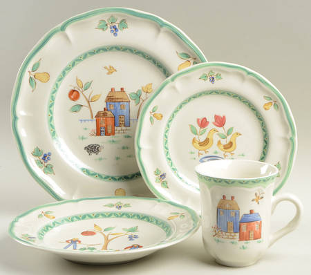 Heartland II 4 Piece Place Setting