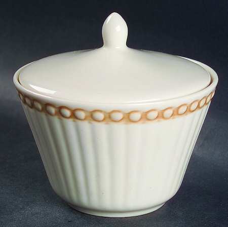Precious Pearl Sugar Bowl & Lid