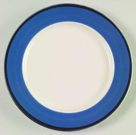 Colors of Celebration Denim Blue Salad Plate