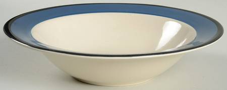 Colors of Celebration Denim Blue 10" Round Vegetable Bowl
