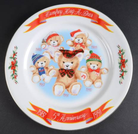 Country Christmas Dinner Plate