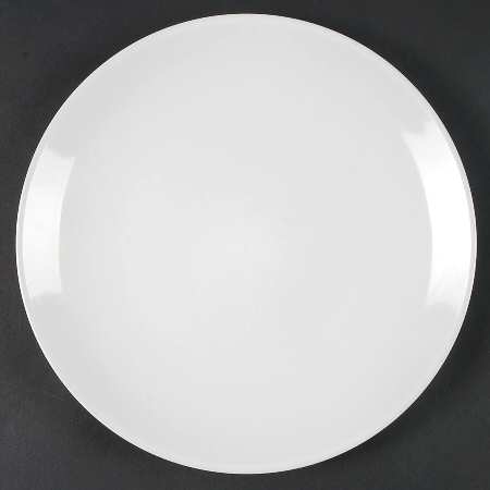 Fargrik White Luncheon Plate