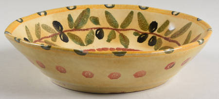 Tuscan Olives 7" Soup/Pasta Bowl