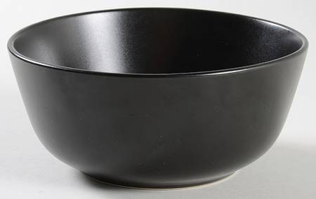 Dinera Black Coupe Cereal Bowl