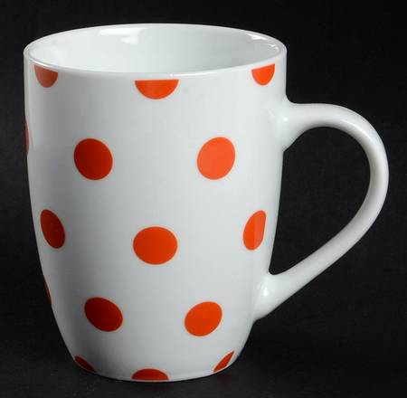 Dot Luxe Orange Mug