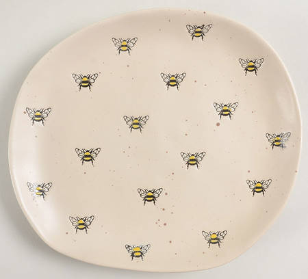 Barney Bee Repeat Salad Plate