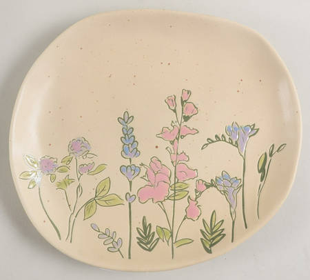 Spring Pressed Garden Salad Plate