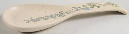 Spring Pressed Garden Spoon Rest/Holder (Holds 1 Spoon)