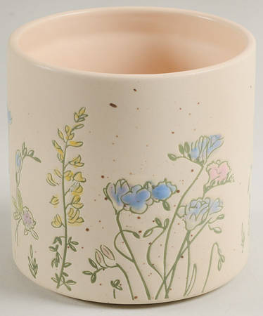 Spring Pressed Garden Small Canister No Lid