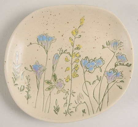 Spring Pressed Garden Appetizer Plate
