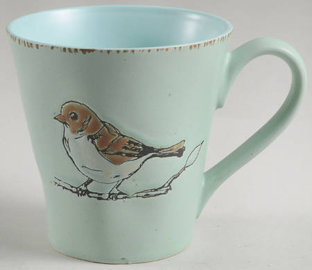 Easter Bird Aqua Mug