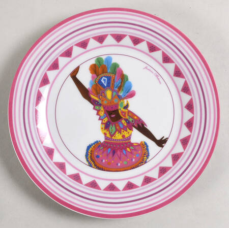 ISV1 Salad/Dessert Plate by Island Flava