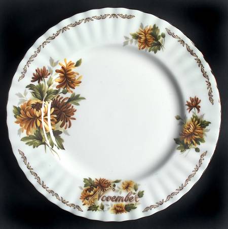 Bouquet of The Month Salad Plate