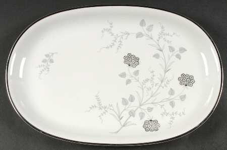 Silver Glory 14" Oval Serving Platter