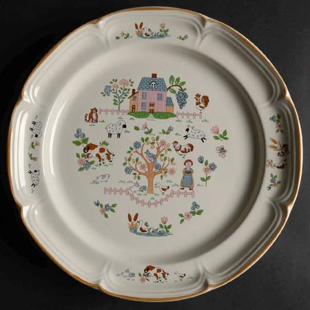 Country Home 12" Chop Plate (Round Platter)
