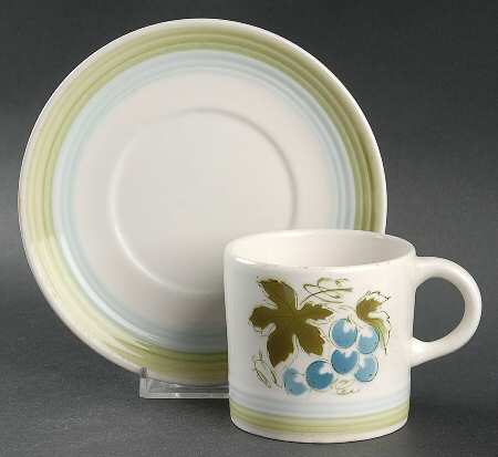 Flat Cup & Saucer Set