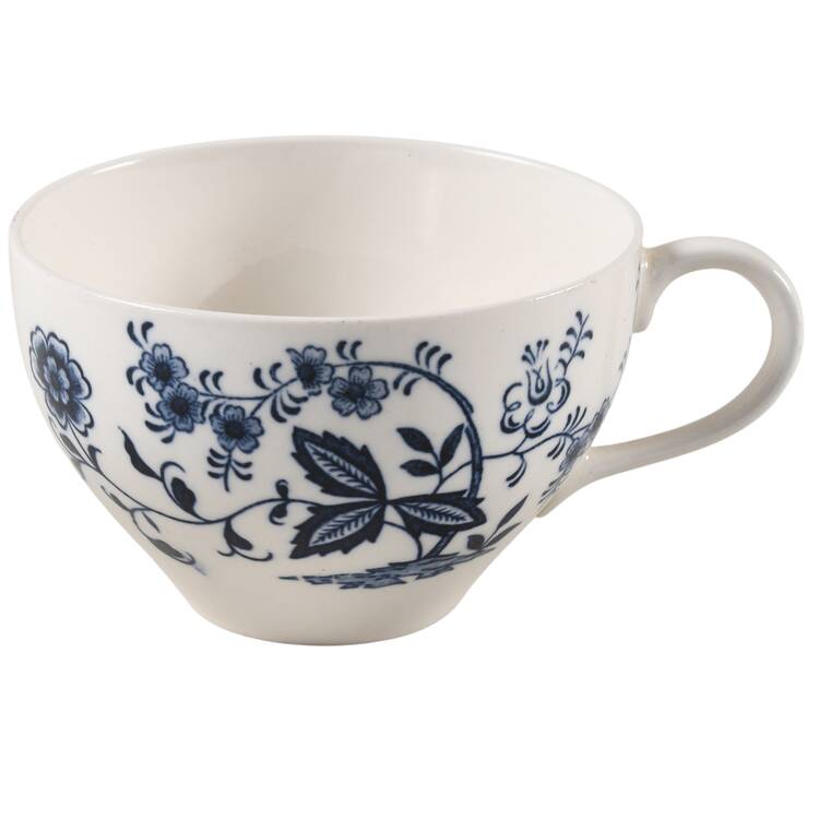 Blue Onion (Earthenware, Innerband) Flat Cup by Japan