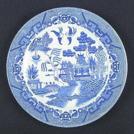 Blue Willow (No Gold, "Japan" Only) by Japan