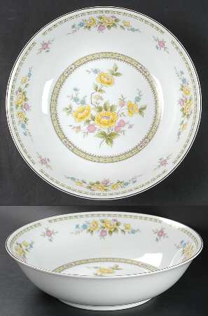 Dover Gardens 9" Round Vegetable Bowl