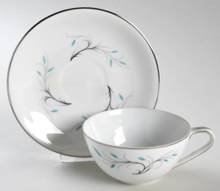 Jeannette Flat Cup & Saucer Set