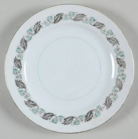 Silver Wreath Salad Plate