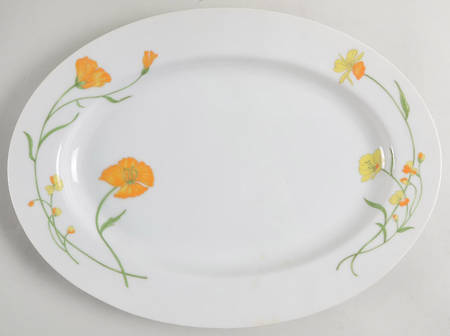 Angela 12" Oval Serving Platter