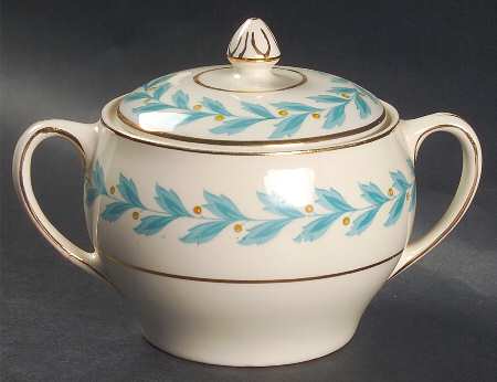 Bermuda Sugar Bowl & Lid by Johnson Brothers