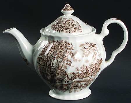 Cotswold Brown Teapot & Lid