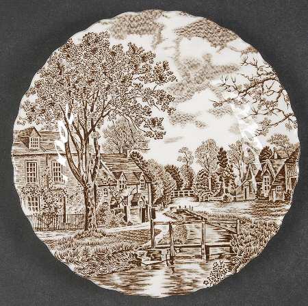 Cotswold Brown Bread & Butter Plate