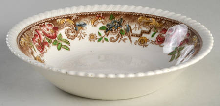 Devonshire Brown Multicolor Coupe Soup Bowl